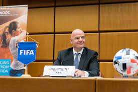 Gianni Infantino, Presidente della Fifa