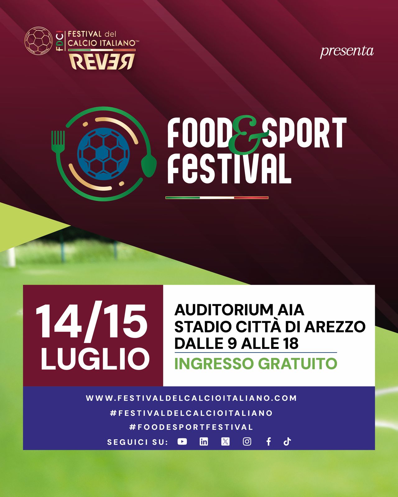 Food & Sport Festival (14-15 luglio 2026)